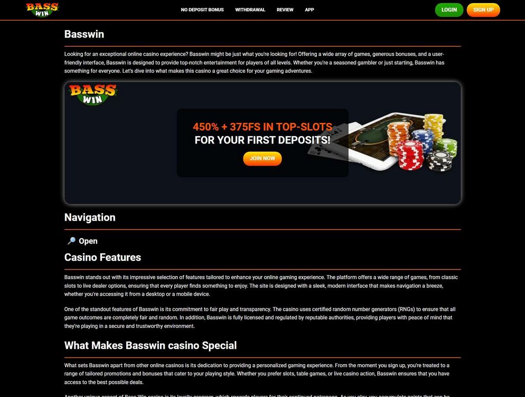 How To Sign Up With Bass Win Gambling Enterprise In 2025